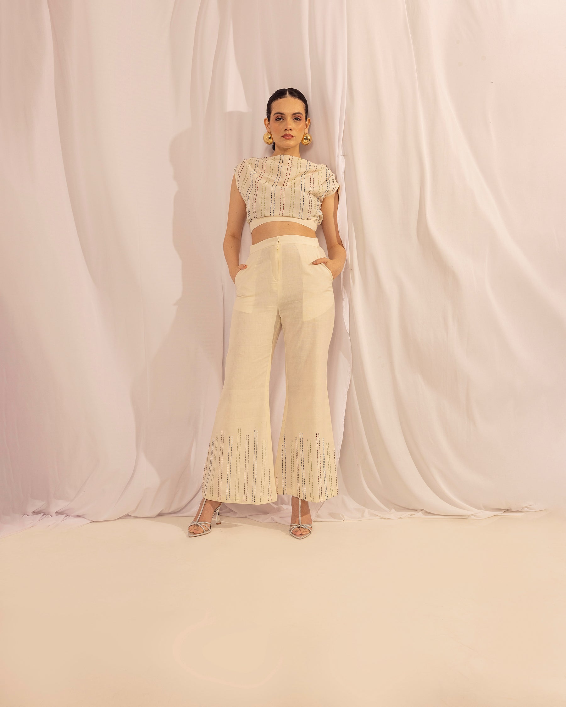 Flared Trousers image 3