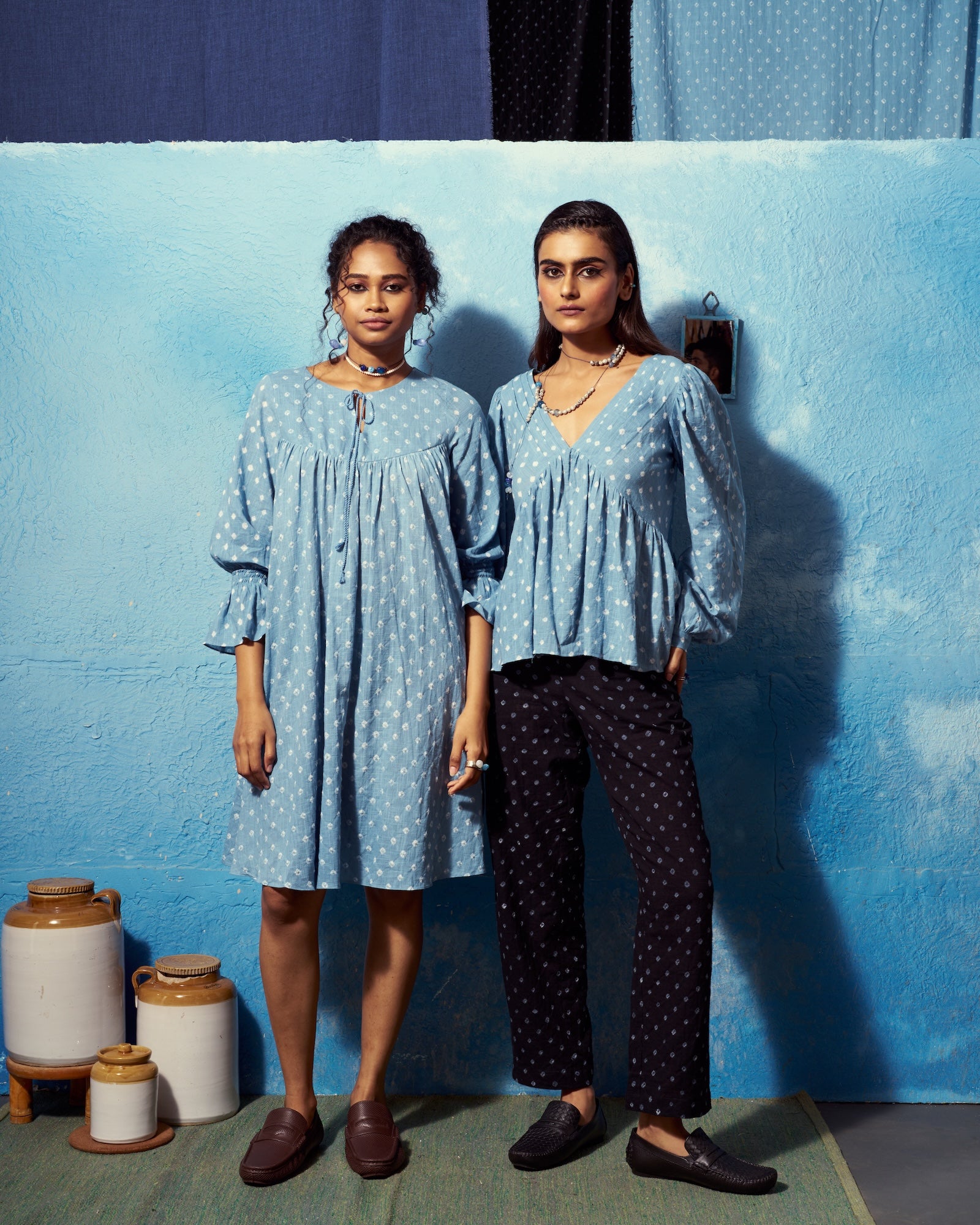 Rohini Top and Ira Pants