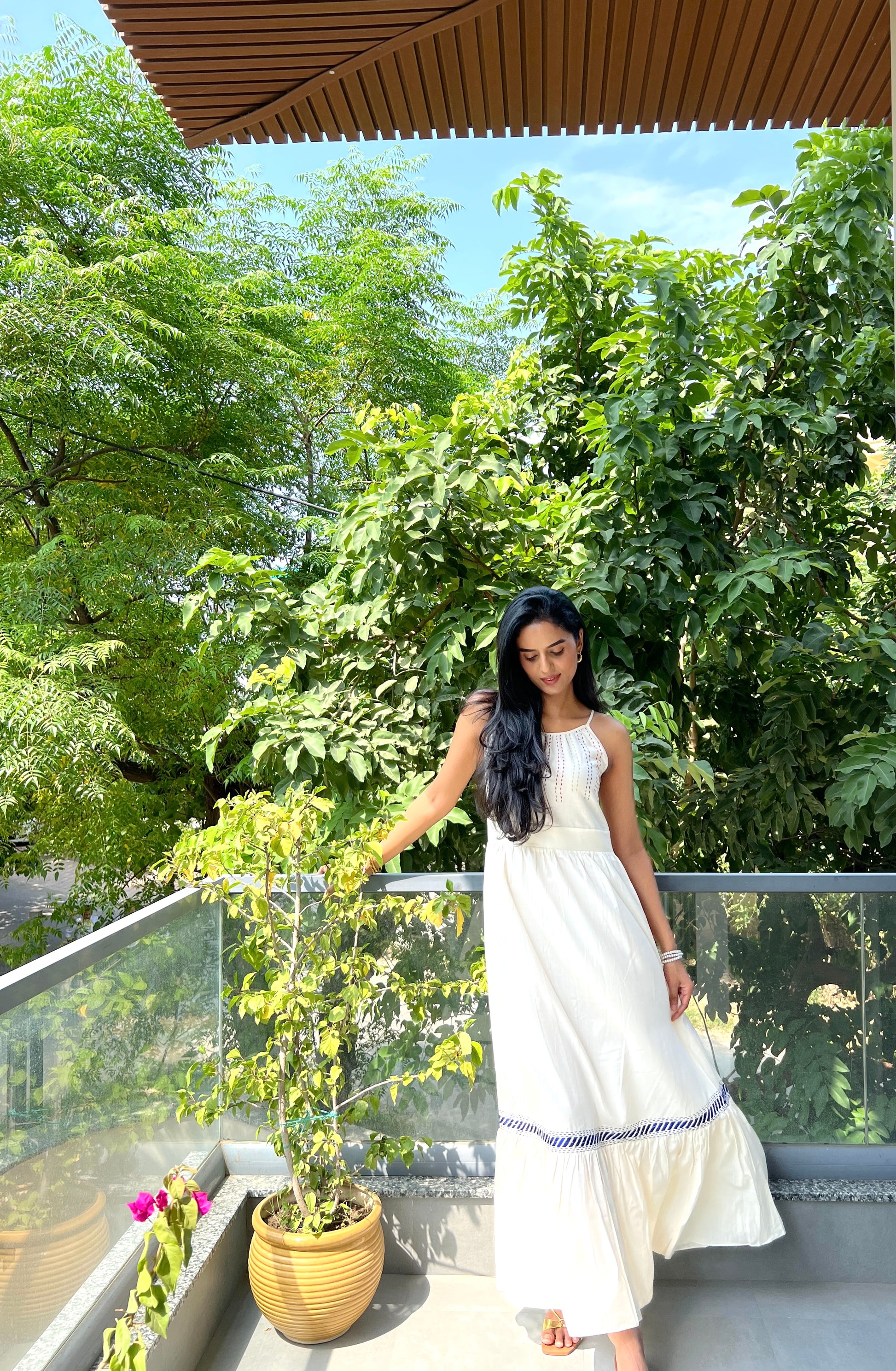 Long Tiered Dress
