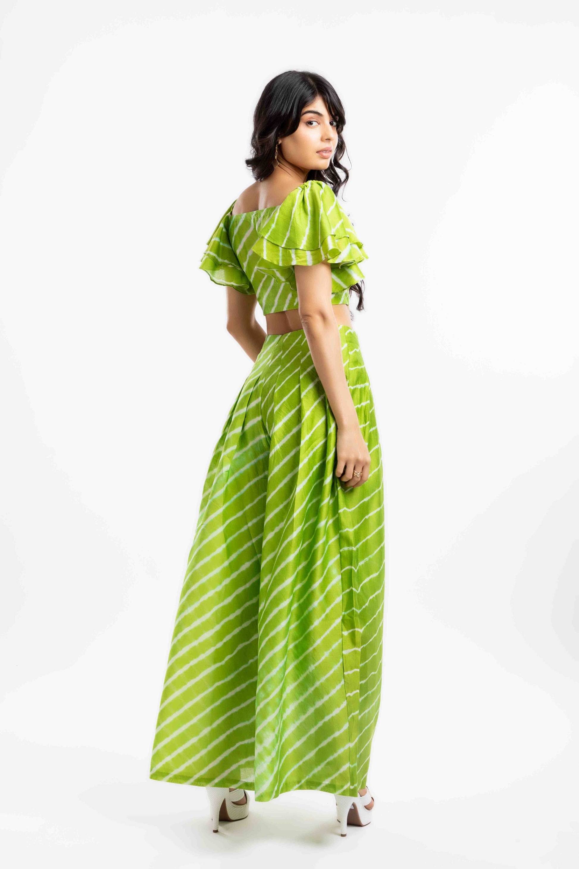 Box Pleated Trousers